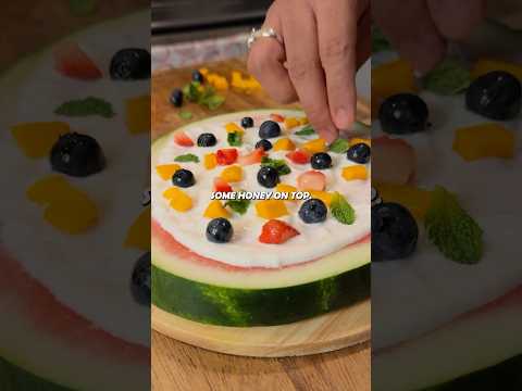 Watermelon Pizza?! This Tastes WAY Better Than It Sounds 🍉