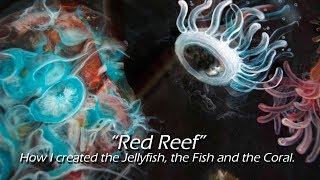 3D Jellyfish Fish and Coral Demos: "RED REEF".