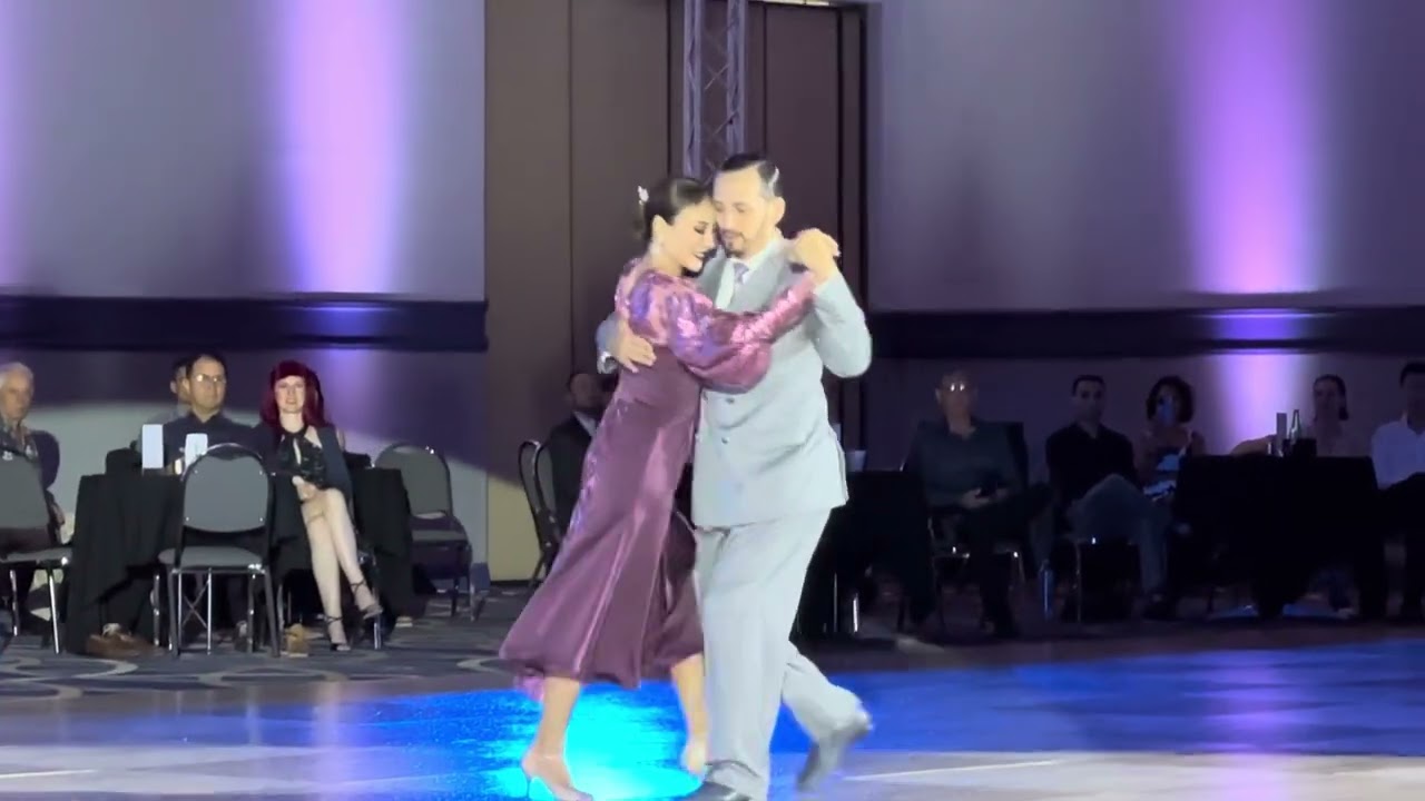 Cristian López/Naoko Tsutsumizaki. 2023 Las Vegas Tango Festival. September 8, 2023