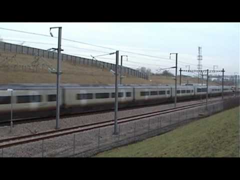 Hitachi 395 Javelin changes into Eurostar on HS1