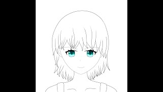 無言で黙々のイラストを描きかき