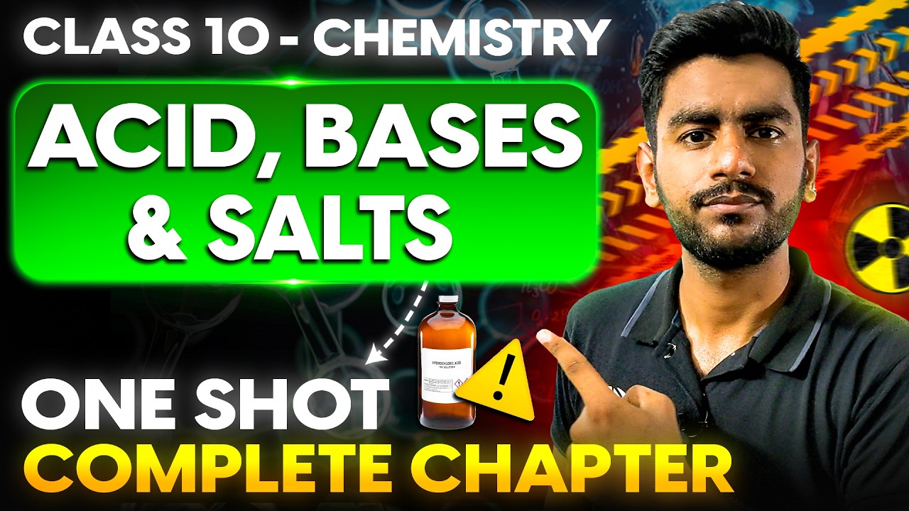 Acids, Bases and Salts Full in one Lecture