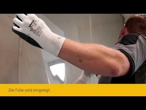 Moderne Sichtbetonflächen schnell und einfach erstellt - SikaWall®-550 Magic