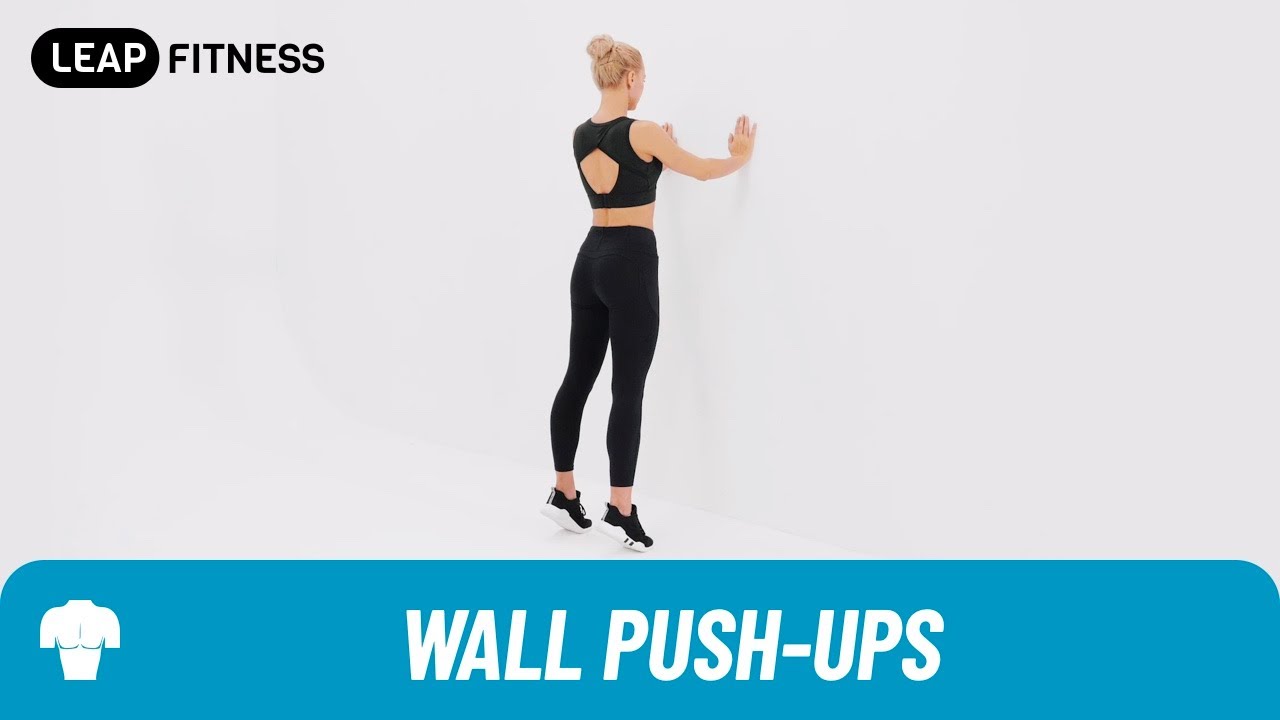 Jak to udělat : Nástěnné push -up - YouTube