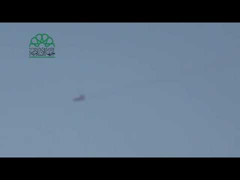 التصدي للطيران الحربي في منطقة الضمير في ريف دمشق