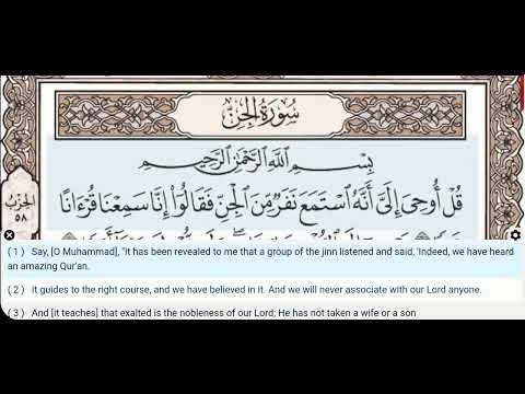 72 - Surah Al Jinn - Dr Ayman Suwayd - Teacher - Learn Quran Tajweed