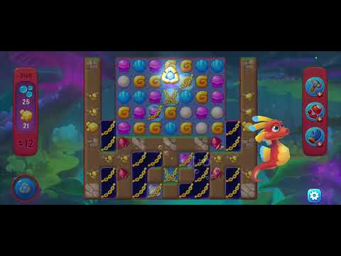 Fishdom gameplay level 2150 fail