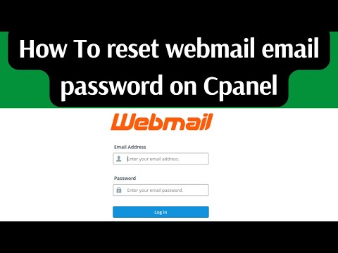 Webmail Forgot Password