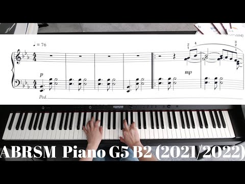 ABRSM 2021&2022 Grade5 piano B2: Starry Dome