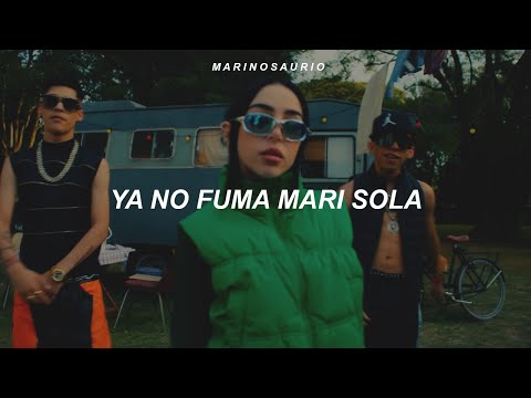 MARISOLA REMIX - CRIS MJ x STANDLY x NICKI NICOLE x DUKI (Letra) || ya no fuma mari sola