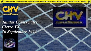 Tandas Comerciales Chilevisión - Septiembre 1994