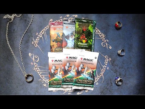 Opening MTG - LotR Assorted Packs | Jumpstart | Draft | Set | Collector