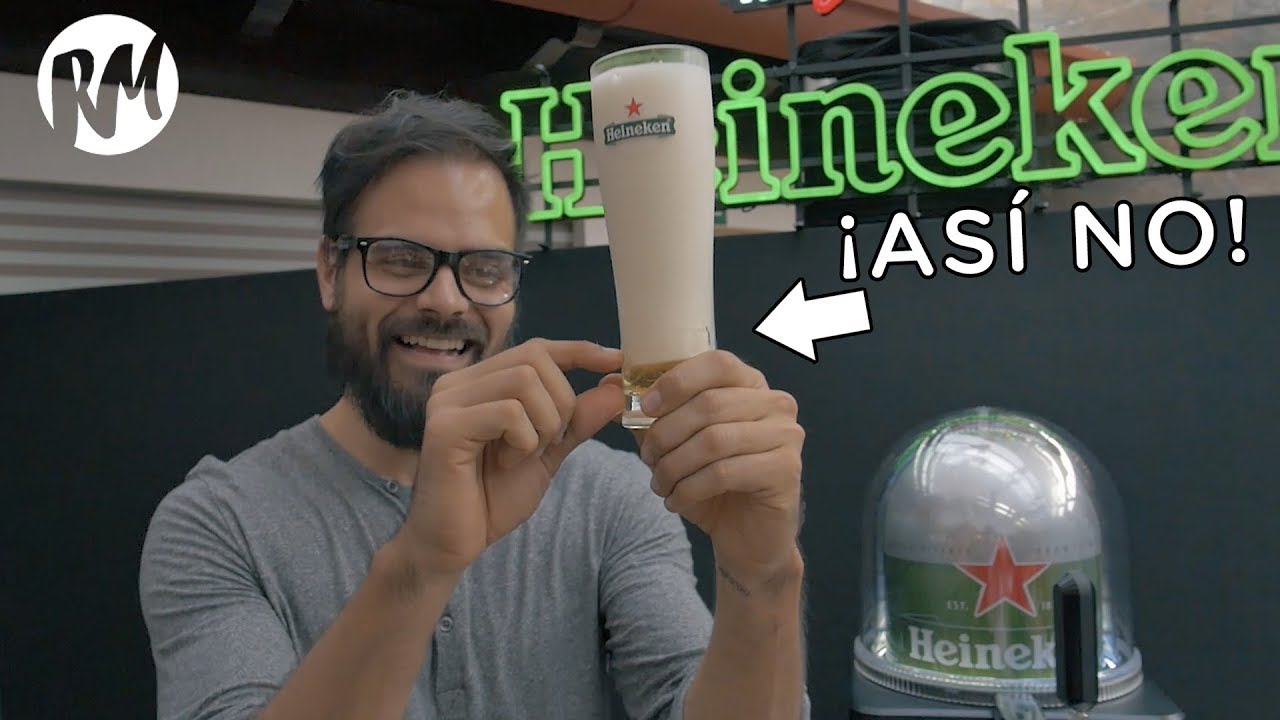 ¿CÓMO SERVIR EL VASO PERFECTO DE CERVEZA