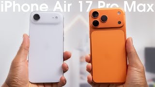 iPhone 17 Pro Max vs iPhone Air: Which is King?