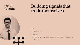 Building signals that trade themselves