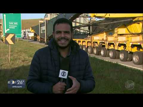  Carretas com 630 toneladas de Minas ao Porto de Itaguaí