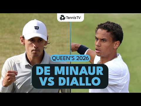 Alex de Minaur Takes On Gabriel Diallo 🍃 | Queen's 2026 Highlights