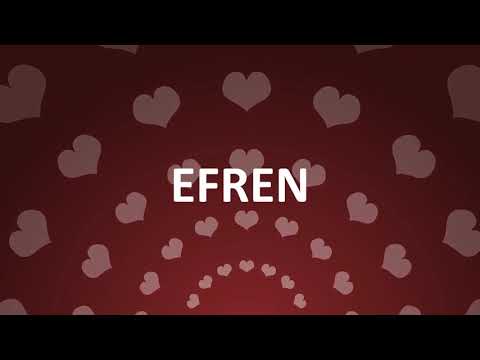 HAPPY BIRTHDAY EFREN