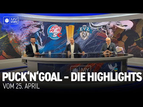 Zug mit dem ersten Sieg im Final | Puck'n'Goal – die Highlights vom 25. April