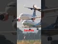Aeroplane Fly Three Close Airplane Flying Flight Status Jahaj Tiktok Video Shorts