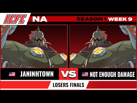 Janinhtown (Potemkin) vs Not Enough Damage (Potemkin) Losers Finals - ICFC GGST NA Season 1 Week 9