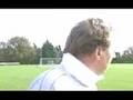 Harry Rednkapp hates being hit by a football - YouTube