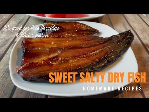SWEET & SALTY DRY FISH | Vlog13 | My Mom's Recipe| Rice Porridge Side Dish Tutorial ត្រីងៀត [Part3]
