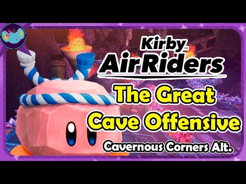 The Great Cave Offensive - Cavernous Corners (Alt.) || Kirby Air Riders OST