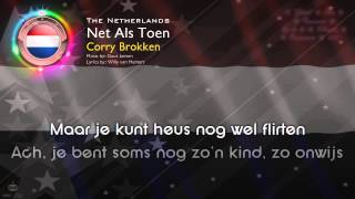 [1957] Corry Brokken - &quot;Net Als Toen&quot; (The Netherlands)