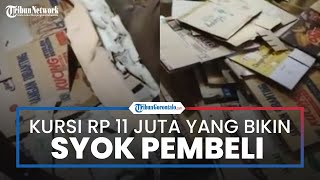 Viral Video Kursi Rp 11 Juta Terlihat Aneh, Ternyata ketika Dibongkar Isinya Kardus Mie Instan