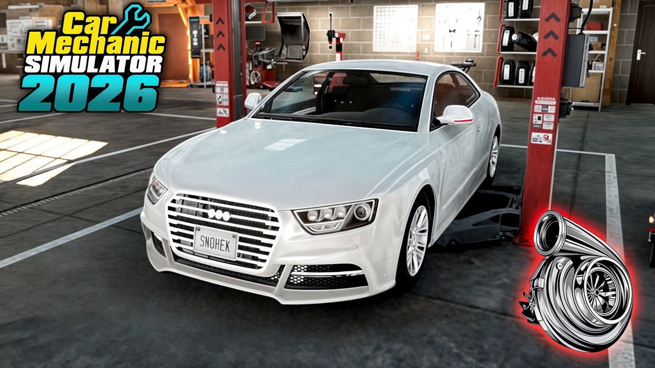 Troquei a Turbina da AUDI - Car Mechanic Simulator 2026 #2