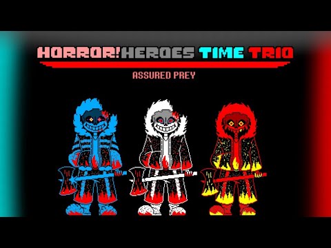 UndertaleAU] horror!heroes time trio // assured prey V2 // Enzo!Sans