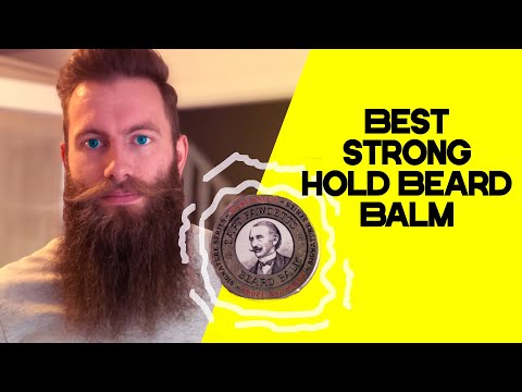 The Best Strong Hold Beard Balm you can buy! - Beard Balm Review