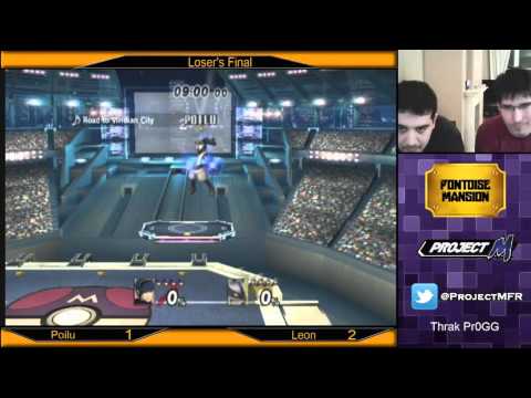 Pontoise Mansion # 1 - LF : Leon (Marth) VS Poilu (Lucario)