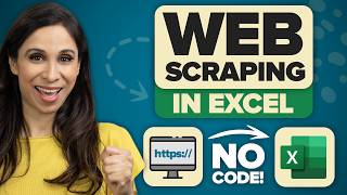 Excel Web Scraping Tutorial: Import Data, Images & Links Easily. Absolutely Zero Coding Required!