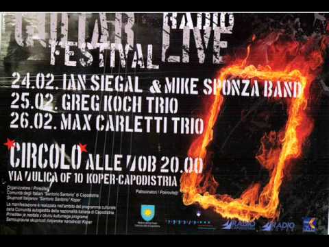 Ian Siegal Berry and Mike Sponza Band live - I'd rather go blind (Etta James cover)