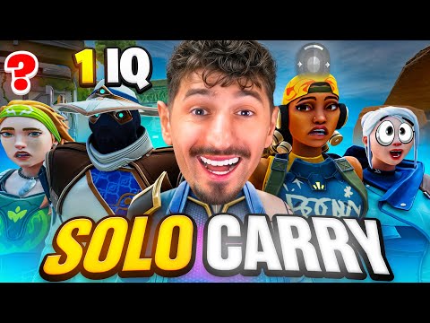 VALORANT, but I play ALONE against 5