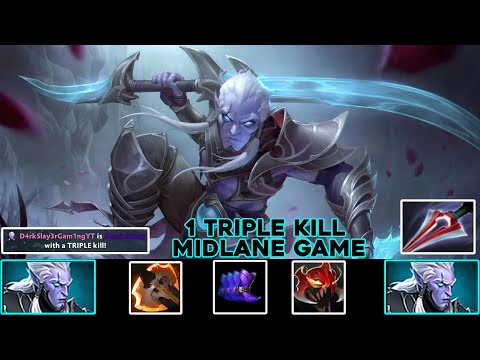 One Triple Kill In Mid Game Dota 2 All Pick PvB Mortred Phantom Assassin Persona