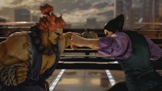 Tekken 7 PC The Mishima Saga Story Part 8 - Akuma vs Kazuya Boss Fight Chapter 11