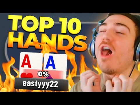 LOSING MY MIND in the $1,000 10NL Challenge?! | Top 10 Poker Hands Ep. 108