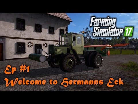FS17 - Hermanns Eck with Seasons, MR & Gearbox - Ep #1 - Getting Started