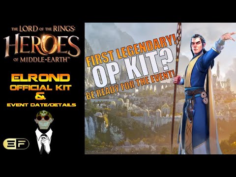 Elrond Official OP Kit! Event date and all the details you need to know!
