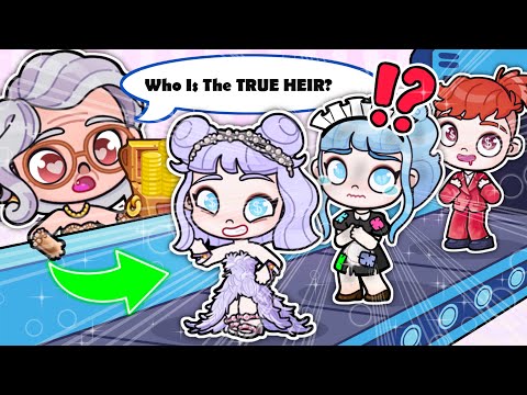 I Pretended To Be Sweet To Inherit My Grandma's Fortune 💎💖 | Avatar World Animation