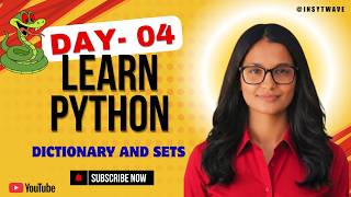 LECTURE 4 :  Dictionary and Set in Python | Python full Course