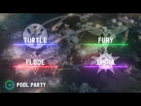 Turtle & Flode vs Fury & Libra - Pool Party - Red Alert 3