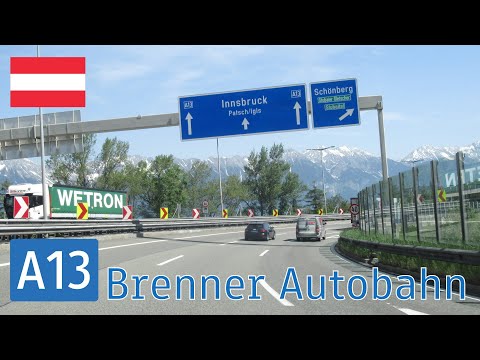Austria: A13 Brenner Autobahn