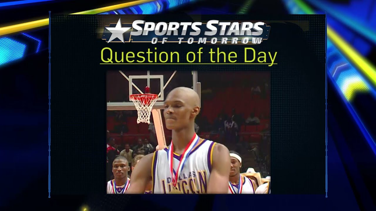 Question of the Day: Chris Bosh in the 2003 NBA Draft