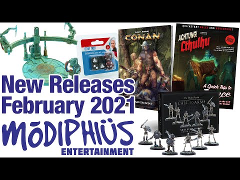 Modiphius New Releases - February 2021