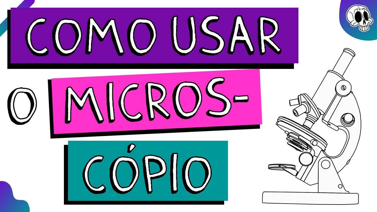 Como utilizar o MICROSCÓPIO