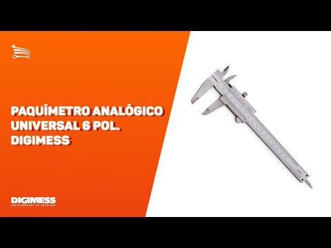 Paquímetro Universal de 12 Pol.  - Video